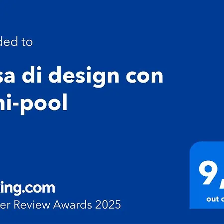 Casa Di Design Con Mini-pool